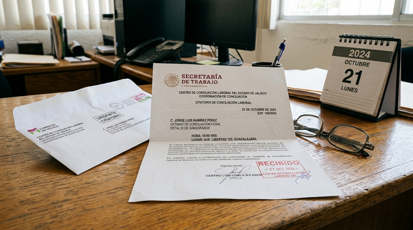 Te llegó un citatorio del Centro de Conciliación en Zamora: Qué hacer para defender a tu empresa y no pagar de más